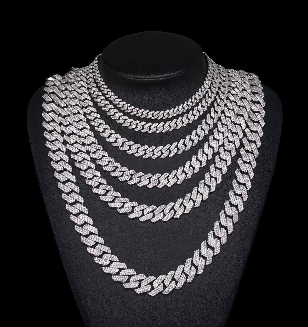 Kubanskt halsband 12mm