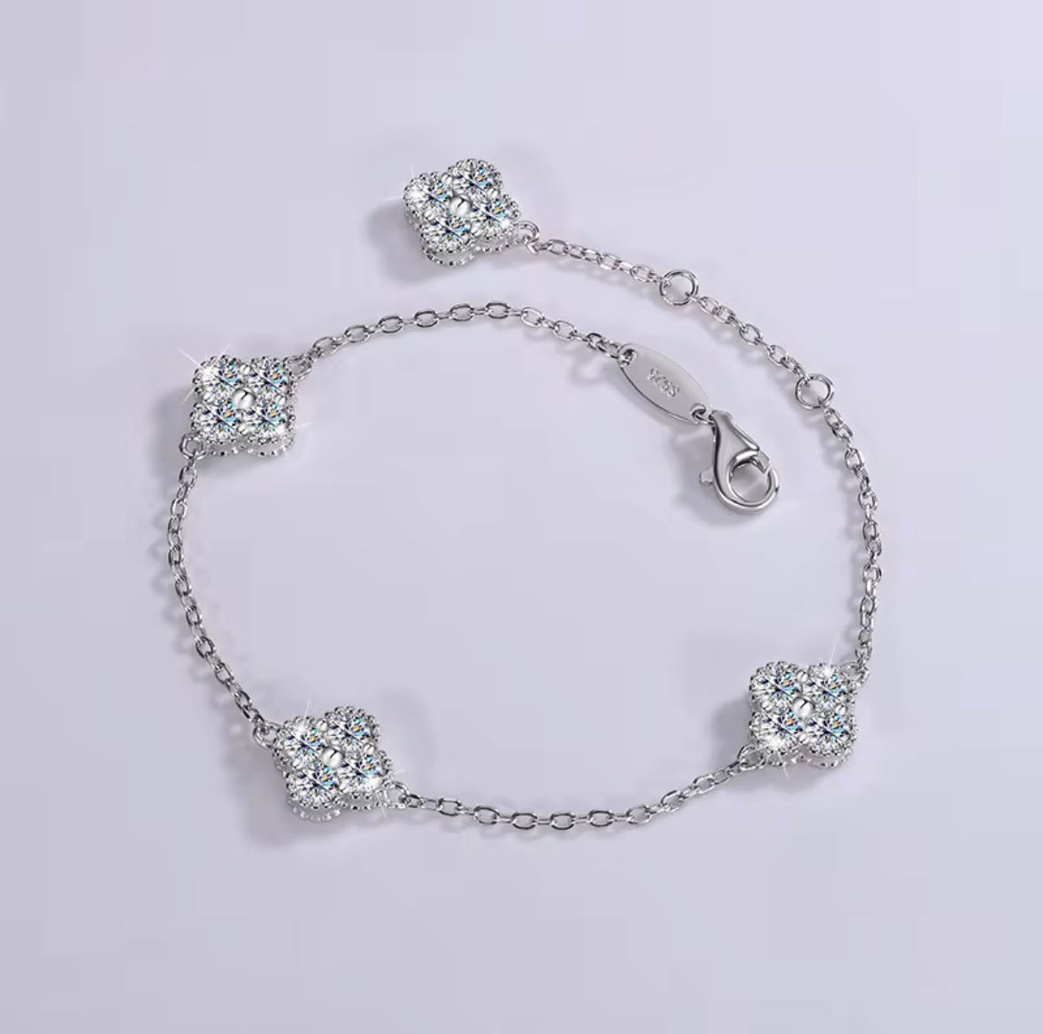 Fyrklöver armband (Stora Stenar)