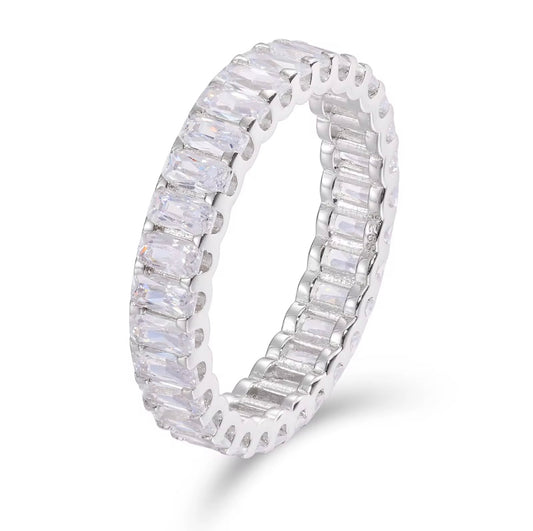 Eternity Baguette Ring