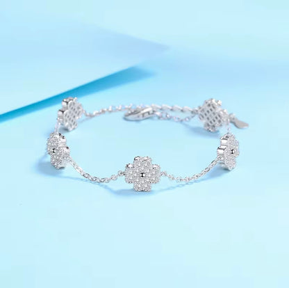 Fyrklöver armband