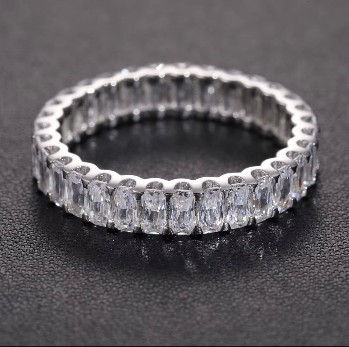 Eternity Baguette Ring