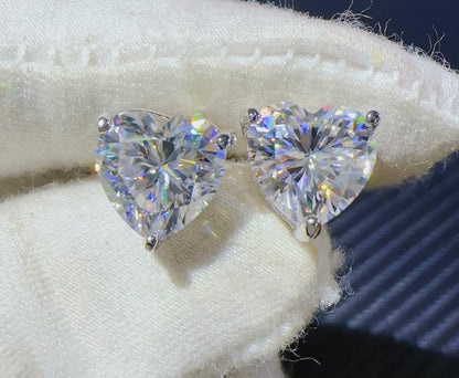 Örhängen Hjärta 0.3ct