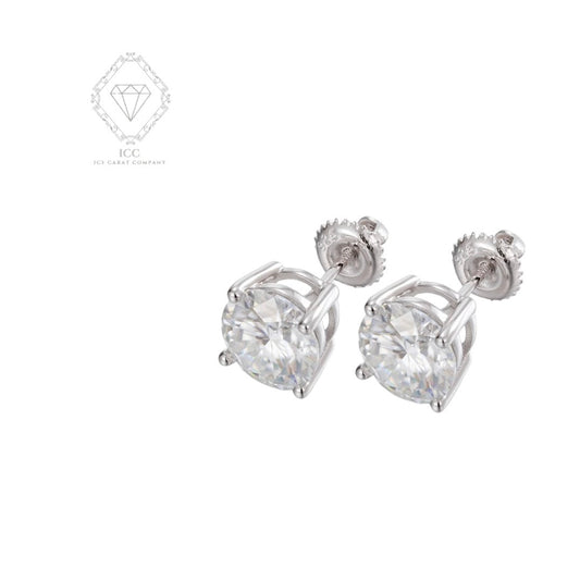 Örhänge Runda 0.3ct