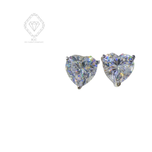 Örhängen Hjärta 0.3ct